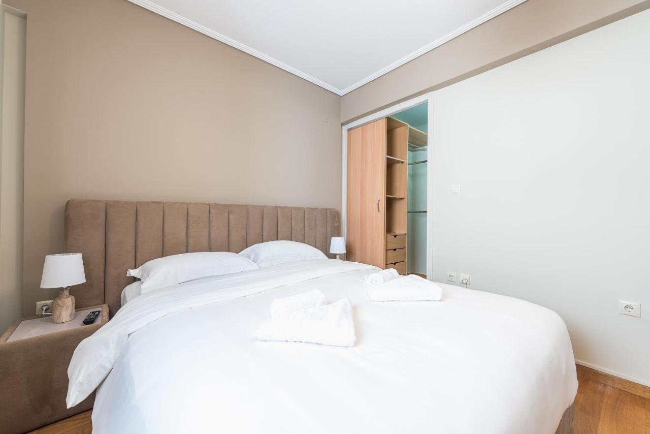 Luxury And Spacious Apt For 6 Guests Atena Exterior foto