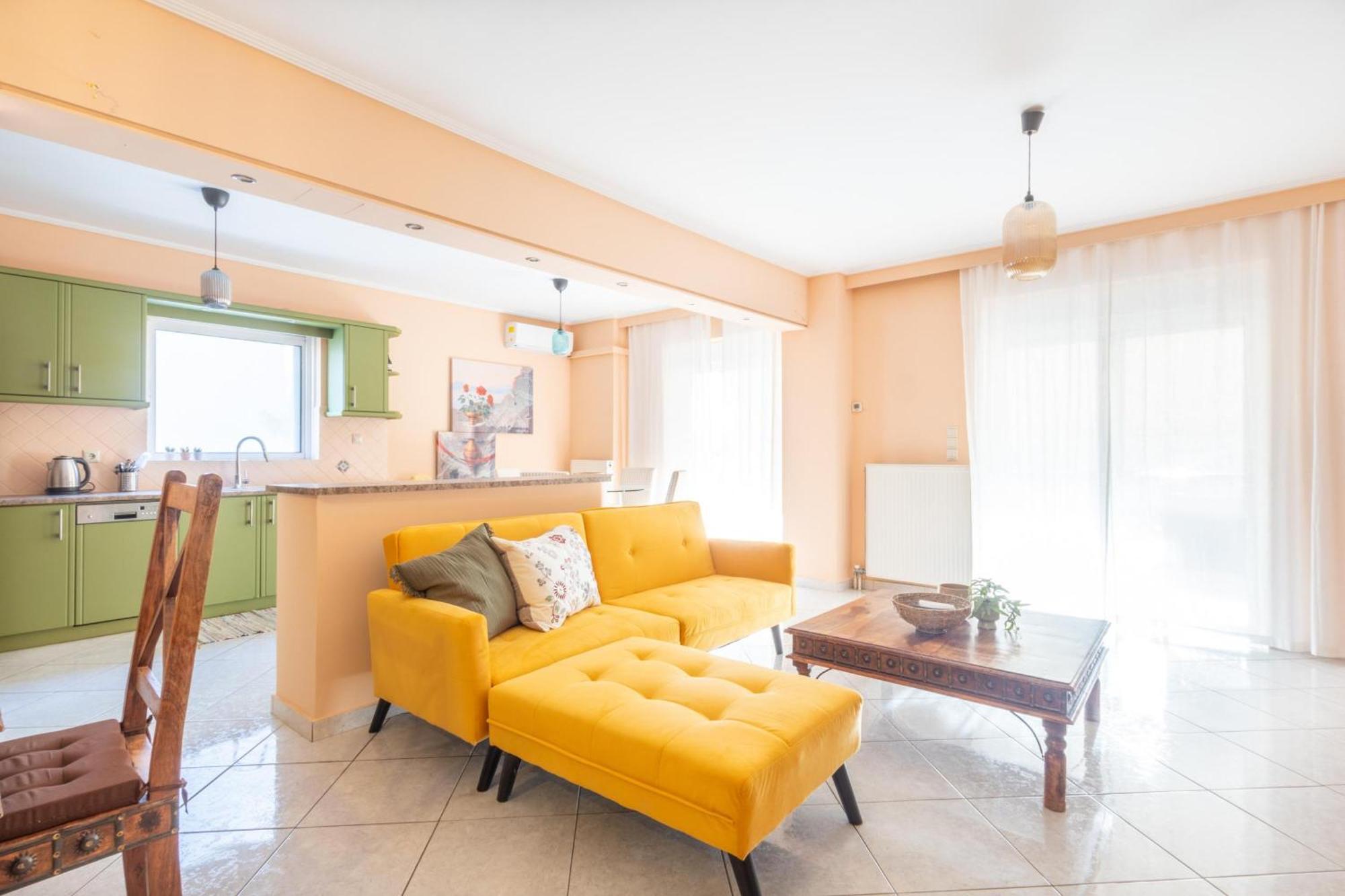Luxury And Spacious Apt For 6 Guests Atena Exterior foto